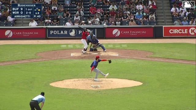 Mikey Romero homers (12) on a fly ball to right center field. Trevor Story scores.