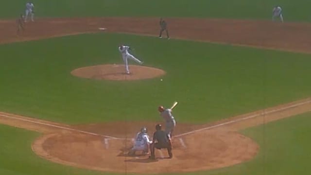 Yerlin Confidan's two-run double