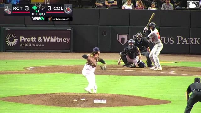 Jake Munroe homers (3) on a line drive to left field. Mac McCroskey scores. Nick Rodriguez scores.