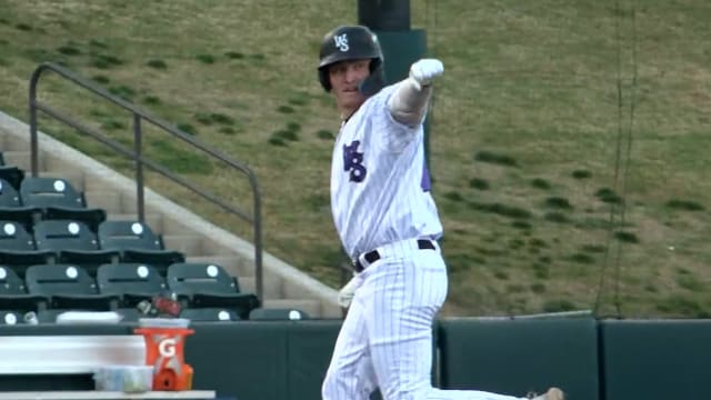 Caleb Bonemer's solo home run