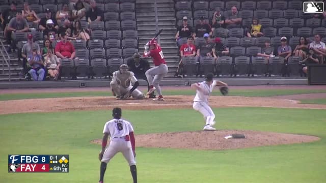 Luke Dickerson homers (5) on a line drive to left center field. Elian Soto scores. Dashyll Tejeda scores.
