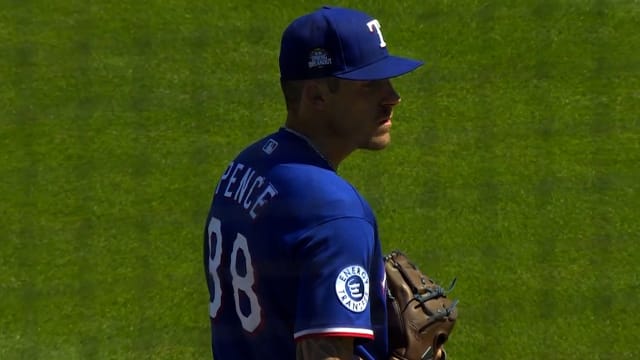 Dalton Pence fans five in scoreless outing
