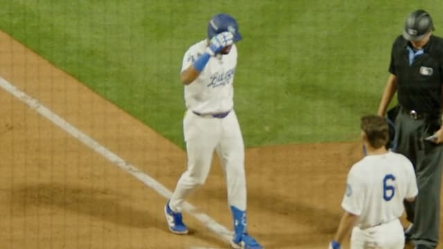 Emil Morales' two-homer game