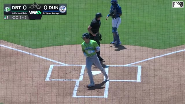Sammy Stafura belts a leadoff homer
