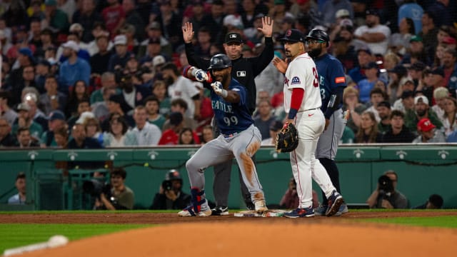 Lazaro Montes' first career hit and RBI