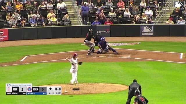 Braden Montgomery demolishes three-run homer
