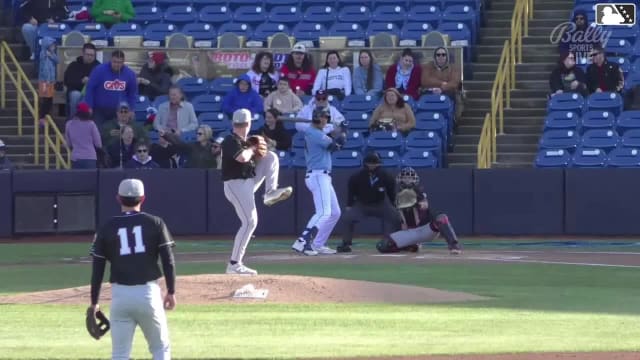 Nolan Schubart homers (7) on a fly ball to right field.