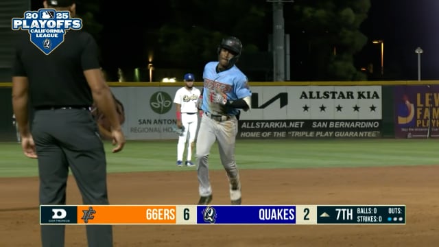 Raudi Rodriguez hits two home runs