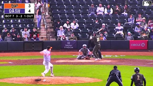 Caleb Bonemer's three-run home run