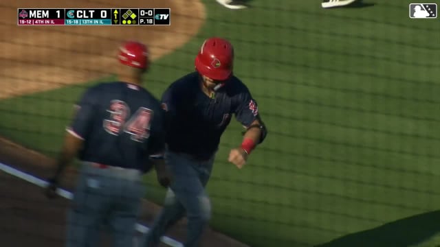 Thomas Saggese's two-run homer
