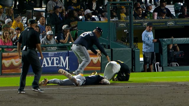 Termarr Johnson remains in game after collision