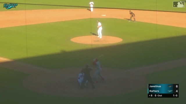 Reds No. 6 prospect Cam Collier's 107.2 mph home run