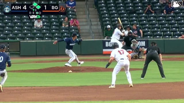 Theo Gillen homers (9) on a fly ball to right center field. Marshall Toole scores. Adrian Santana scores.