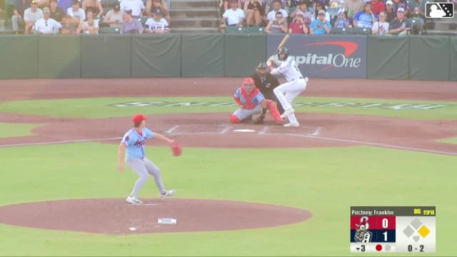 Jake Cunningham called out on strikes.