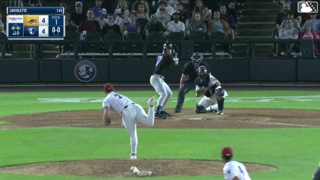 Matt Keating Ball to Jace LaViolette