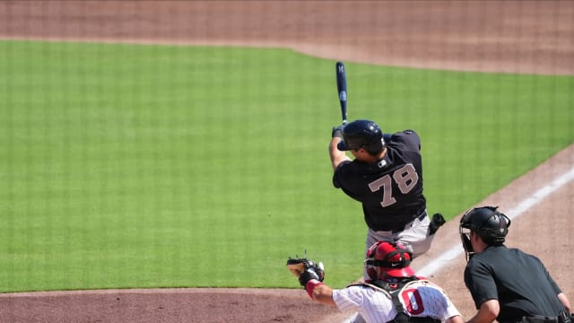 Spencer Jones' solo home run