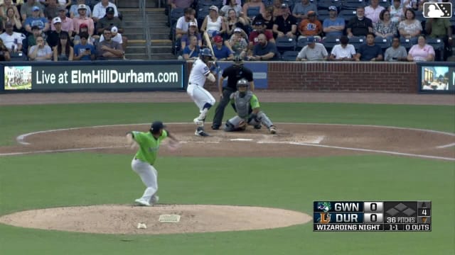 Tre' Morgan homers (7) on a line drive to left center field.