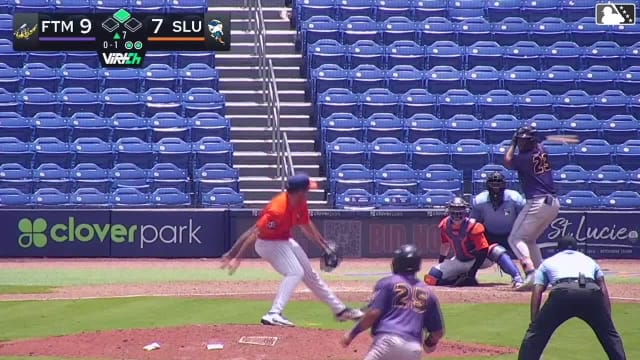 Quentin Young homers (11) on a fly ball to right center field. Luis Fragoza scores. JP Smith II scores.