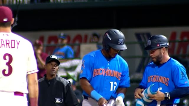 Leo De Vries hits his first two homers of the season