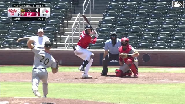 Ethan Salas' 10th homer of the year