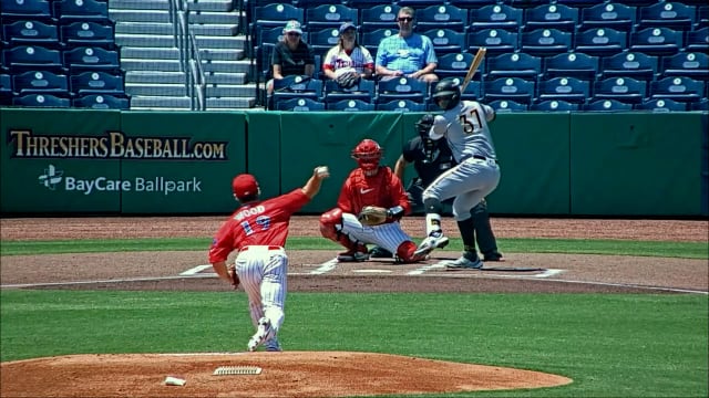 Gage Wood strikes out a pair