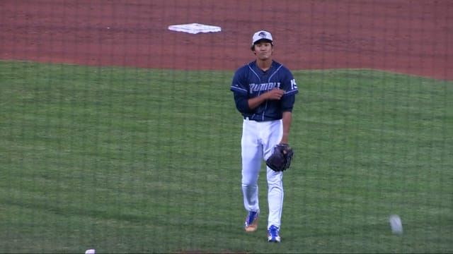 Shintaro Fujinami fans two batters in relief 