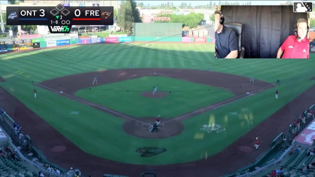 Wilder Dalis homers (5) on a fly ball to center field.