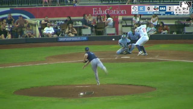 Avery Owusu-Asiedu homers (11) on a line drive to left field.