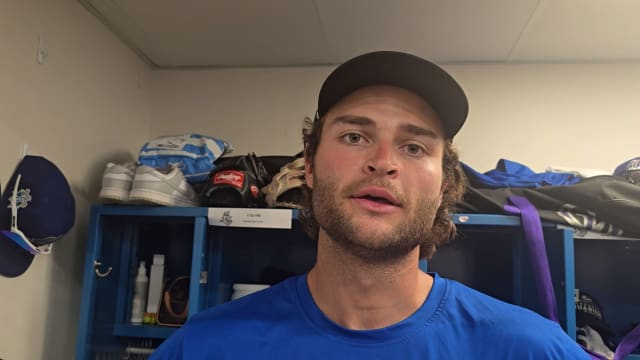 Kyle Karros on his teammates, staying consistent
