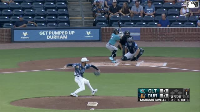 Rikuu Nishida strikes out swinging.