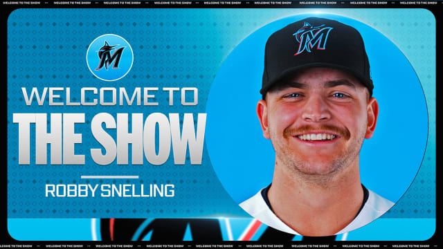 Marlins promote No. 2 prospect Robby Snelling