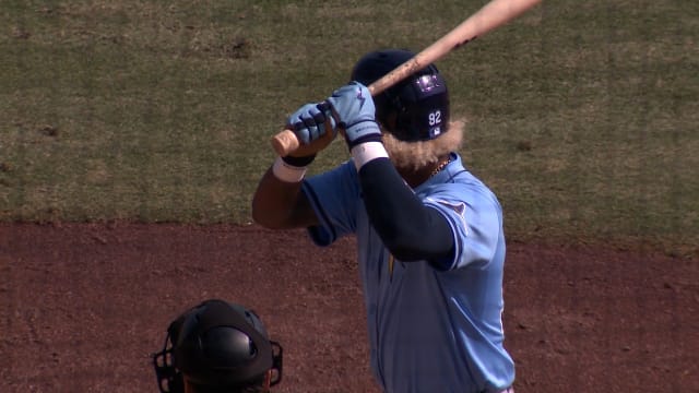 Tre' Morgan's two-run home run