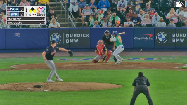 Patrick Halligan In play, run(s) to Nick Morabito