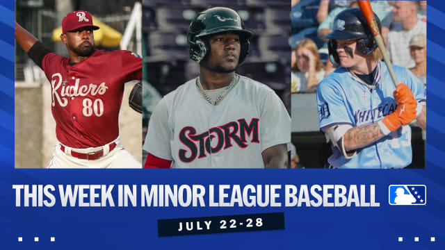 This Week in Minor League Baseball (July 22-28)