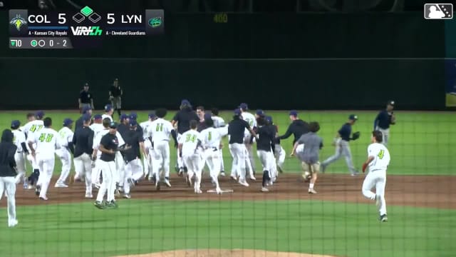 Aaron Walton's walk-off double
