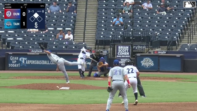Karson Ligon In play, run(s) to Dax Kilby