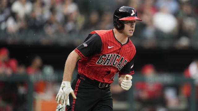 Kyle Teel's first MLB hit