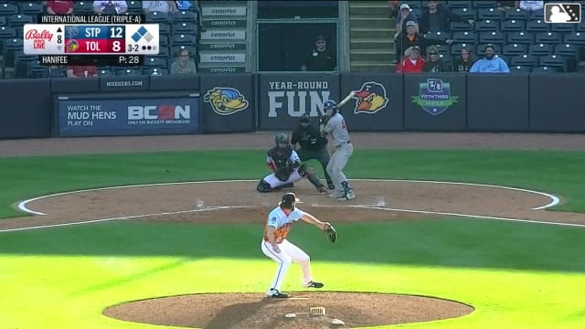Brenan Hanifee In play, run(s) to Ben Ross