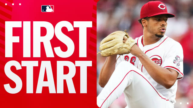 Chase Burns strikes out eight in MLB debut