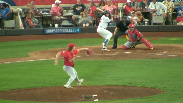 Tanner Franklin's nine strikeouts