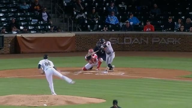 Douglas Hodo III's first Fall League homer