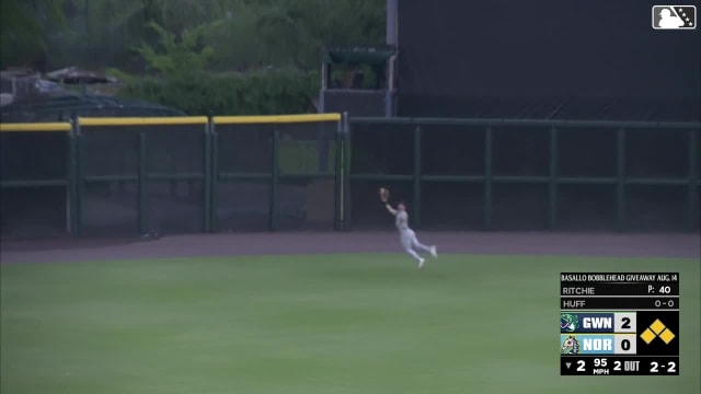 Patrick Clohisy's diving grab