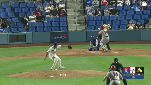 Gabriel Davalillo singles on a line drive to right fielder Ching-Hsien Ko. Kendrey Maduro scores. Kevyn Castillo to 3rd.