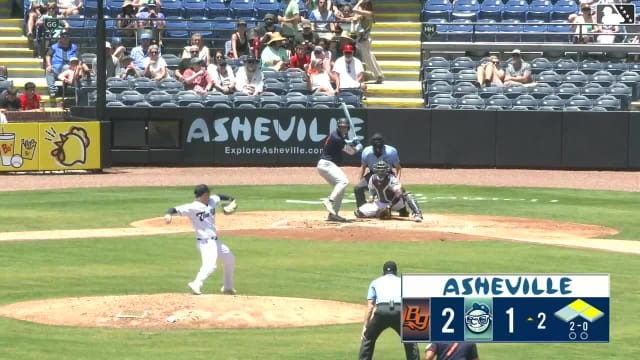 Theo Gillen singles on a line drive to right fielder Chase Call. Carlos Colmenarez scores. Jose Perez to 3rd. Fielding error by right fielder Chase Call.