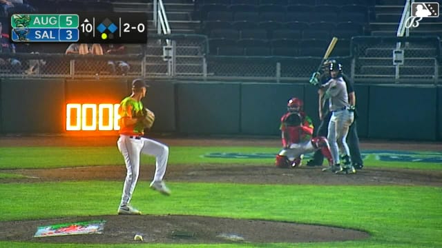 Conor Essenburg singles on a fly ball to right fielder Andrews Opata. Caden Merritt scores. Luis Guanipa to 3rd.
