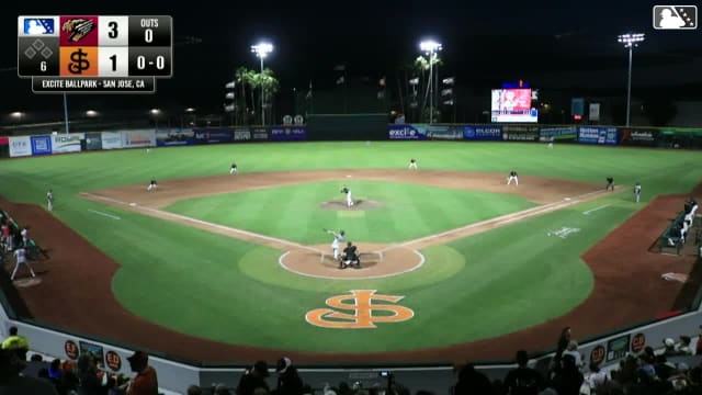 Jack Natili's first professional homer
