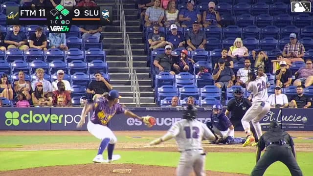 Quentin Young homers (12) on a fly ball to center field. Jhomnardo Reyes scores. JP Smith II scores.