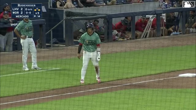 Michael Mercado In play, run(s) to Franklin Arias