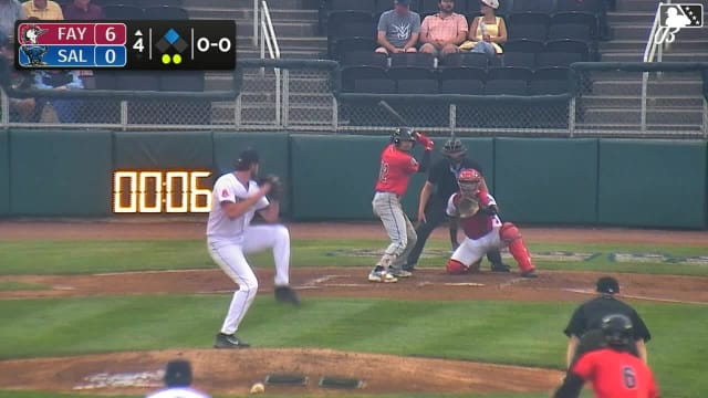 Anthony Huezo singles on a ground ball to center fielder Starlyn Nunez. Camilo Diaz scores.