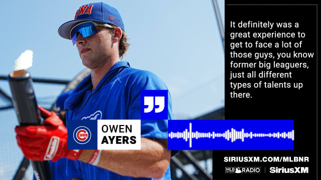 Owen Ayers on his 2026 season, the Cubs' system